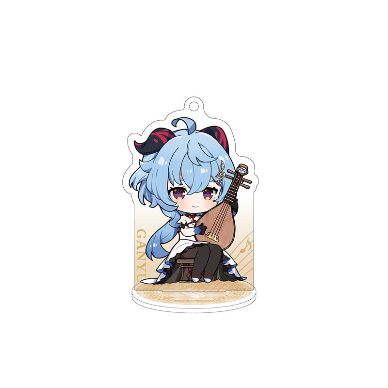 Genshin Impact Echoes of Ages Ganyu chibi acrylic standee elegant concert display figure