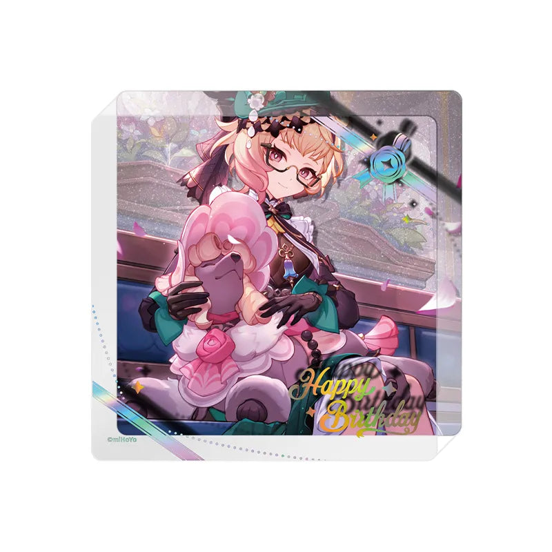 Genshin Impact Emilie Day of Destiny Series Character Acrylic Coaster