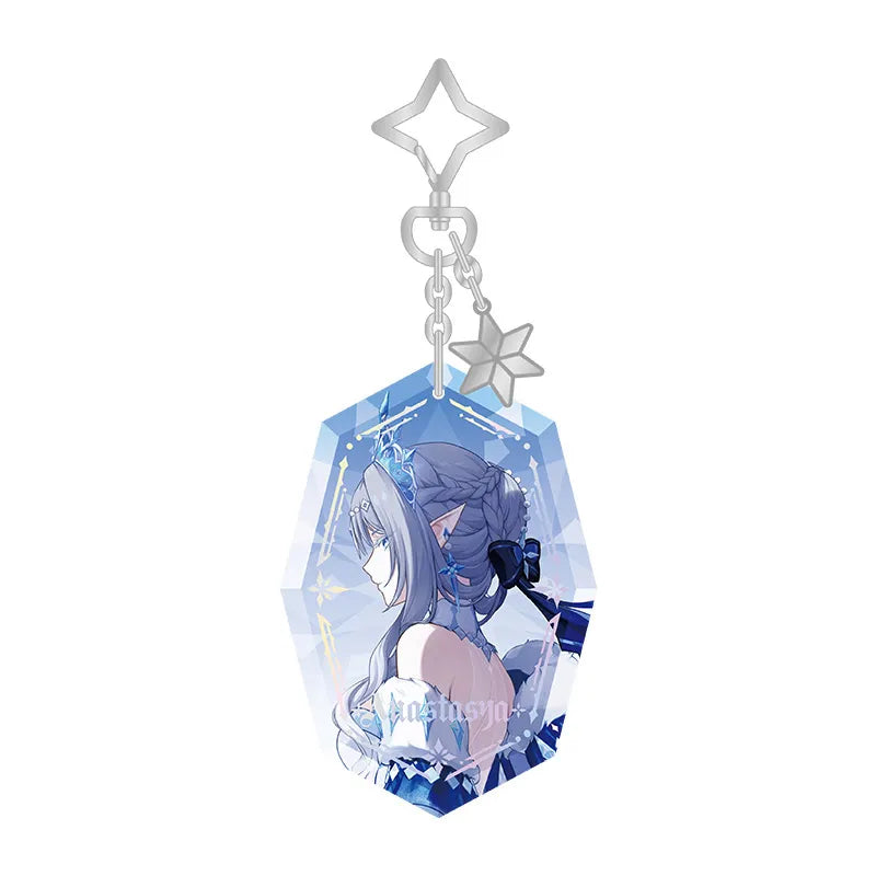 Anastasya acrylic charm from the Genshin Impact Everwinter Without Mercy Series