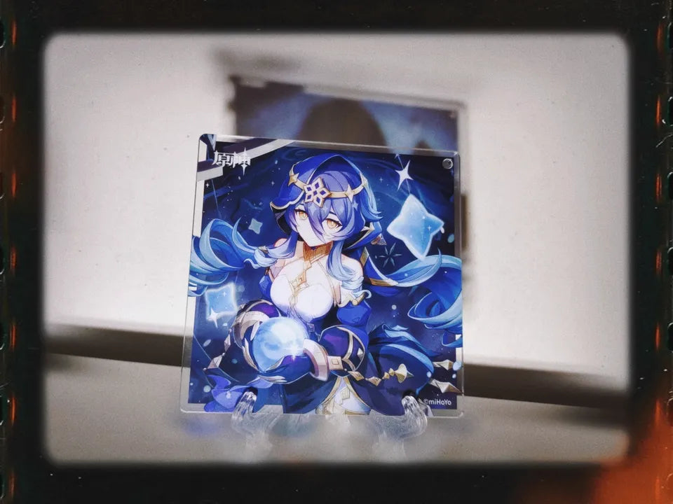 Genshin Impact Fated Day Acryl-Untersetzer – Charakterkollektion
