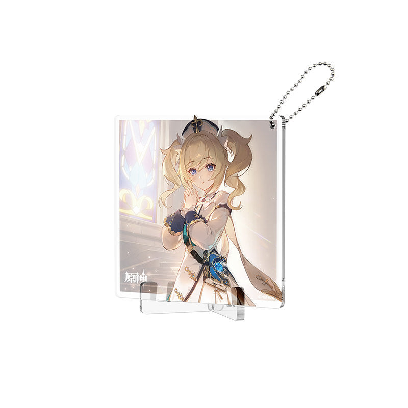 Genshin Impact Fated Day Barbara acrylic coaster birthday design