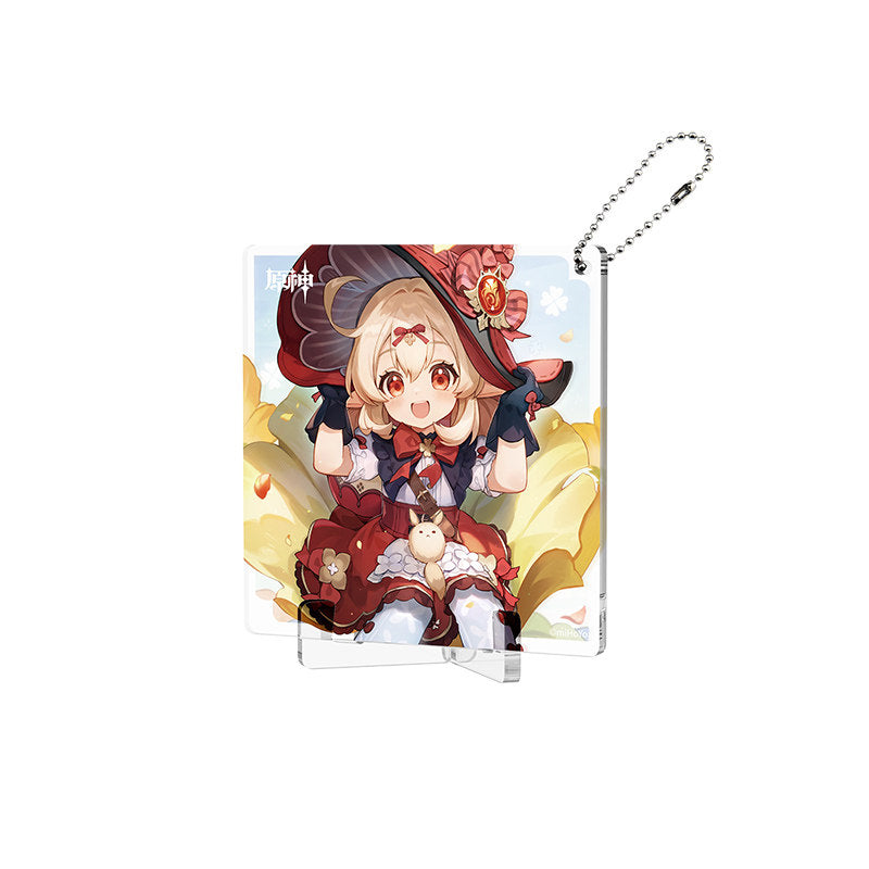 Genshin Impact Fated Day Klee acrylic coaster birthday design