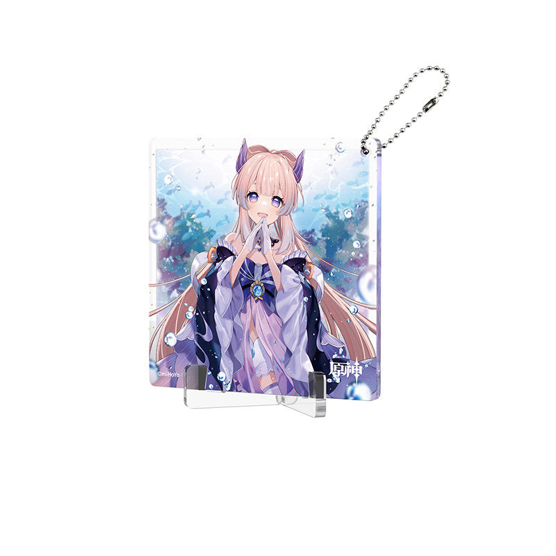 Genshin Impact Fated Day Sangonomiya Kokomi acrylic coaster birthday design