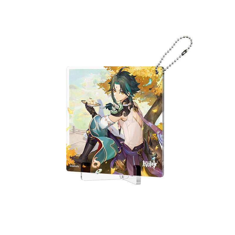 Genshin Impact Fated Day Xiao acrylic coaster birthday design