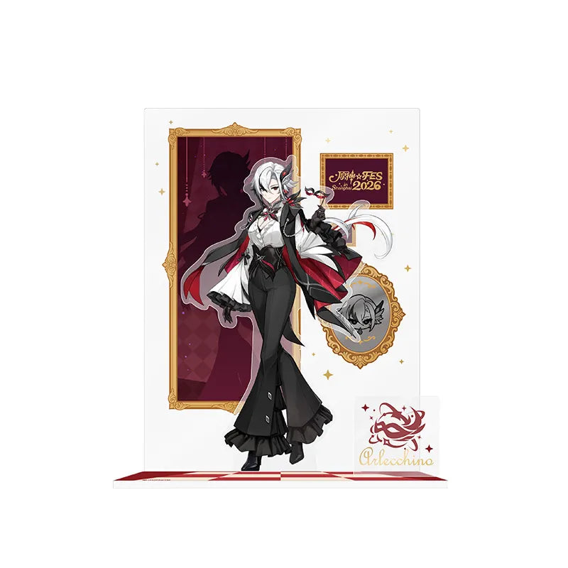 Arlecchino Genshin Impact FES 2026 Series character acrylic stand