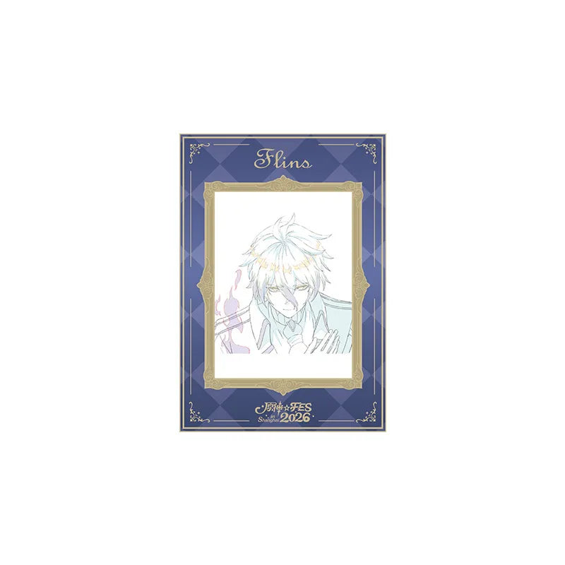 Flins Genshin Impact FES 2026 Series artwork lenticular card