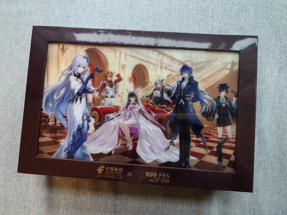 Genshin Impact FES 2026 Serie Caja de Regalo de Medallas Conmemorativas