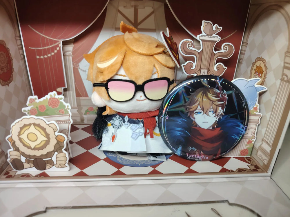 Genshin Impact FES 2026 Series Tartaglia Mini Plush Gift Set