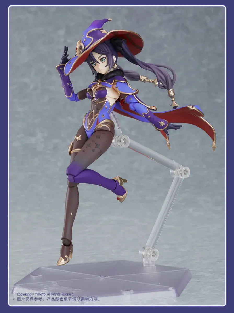 Mona figma figure posed with Skyward Atlas catalyst