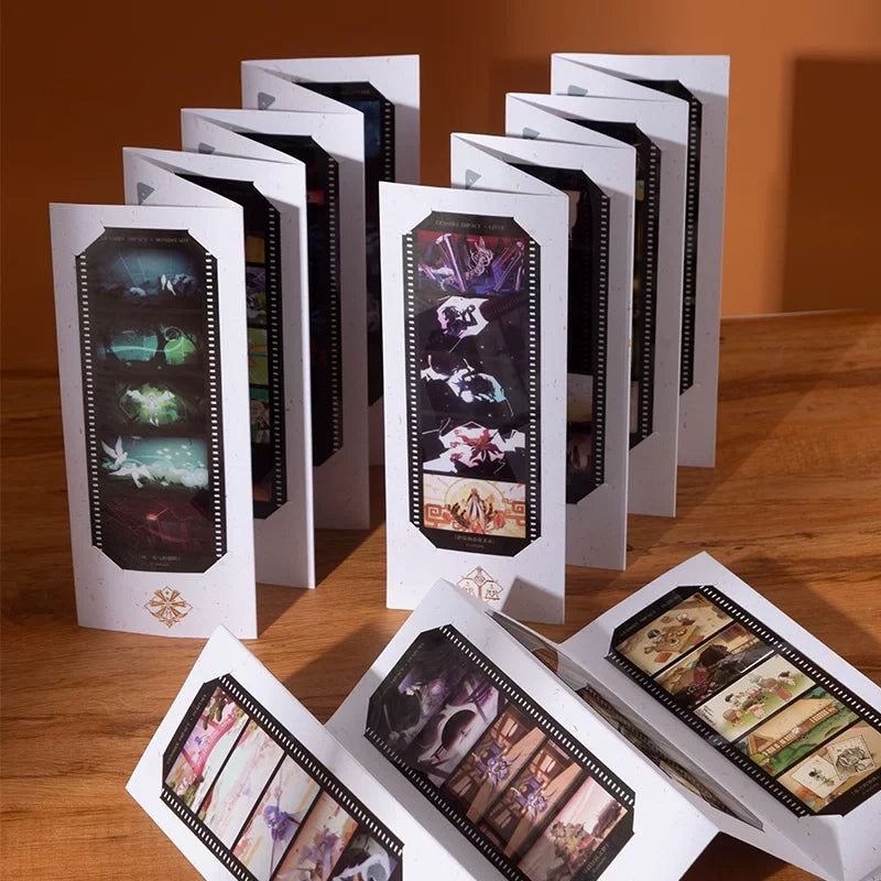 Genshin Impact Shadows of Dust Film Bookmark Set – Mondstadt & Liyue