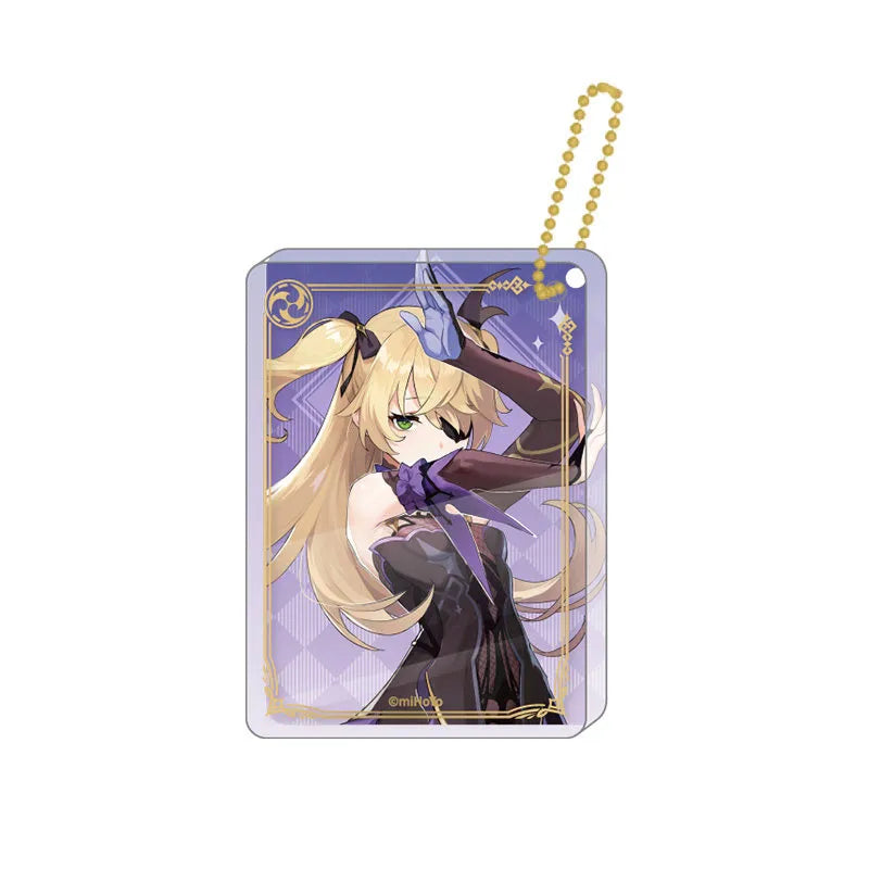 Genshin Impact Fischl thick acrylic keychain