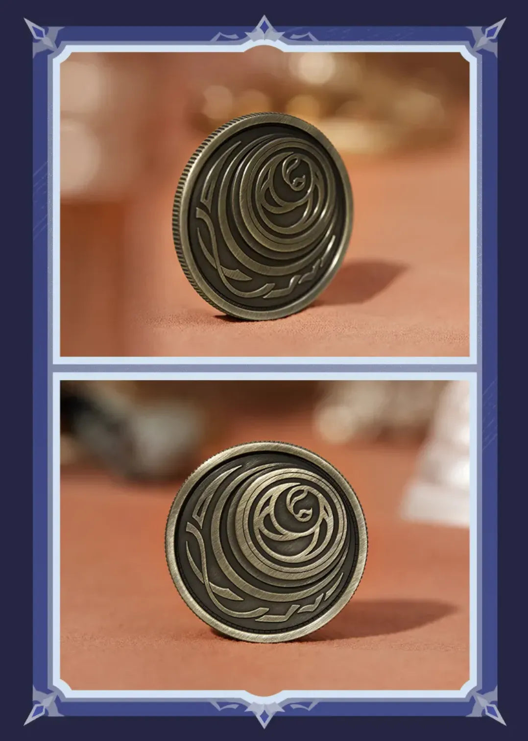 Genshin Impact Flins Decision Coin Necklace Set lifestyle product photo