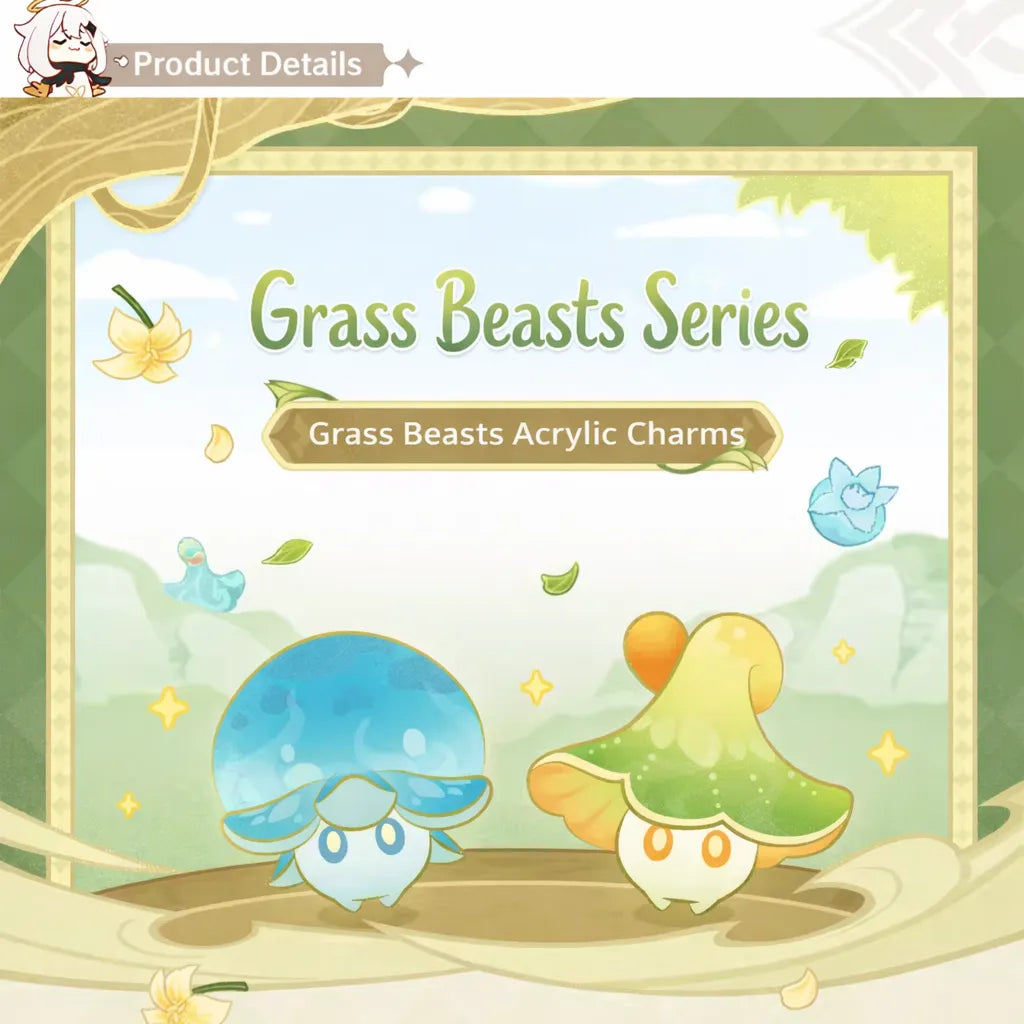 Genshin Impact floating fungi series acrylic charm product details overview