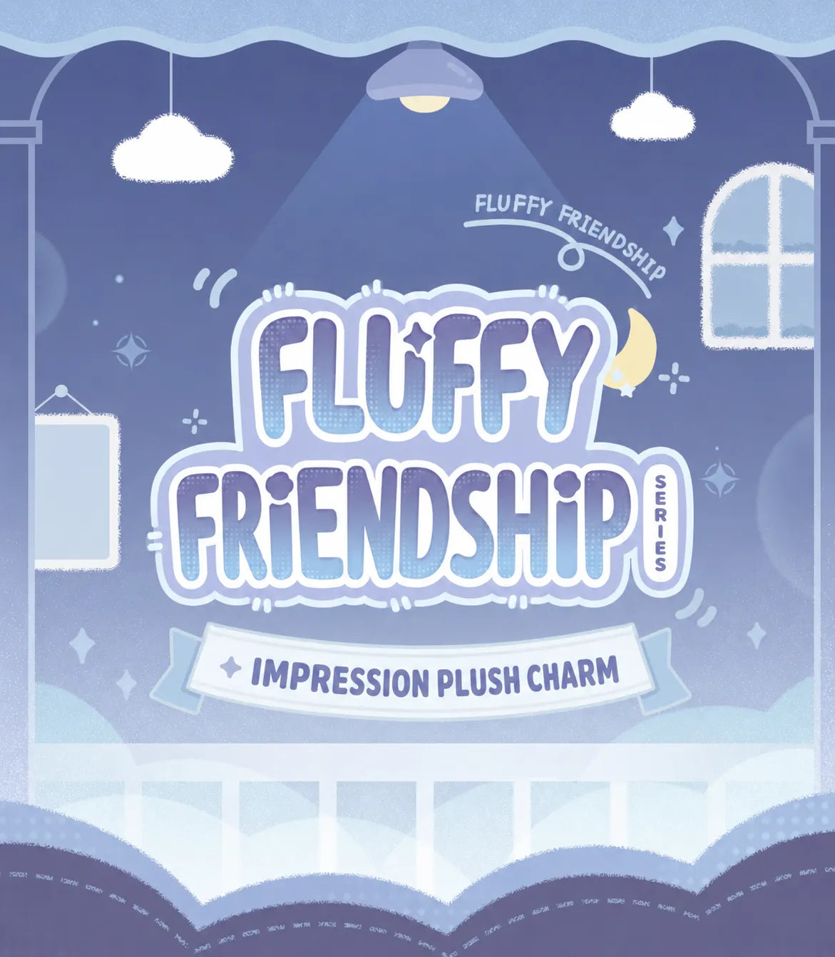 Genshin Impact Fluffy Friendship Series Flins and Durin plush charm product details