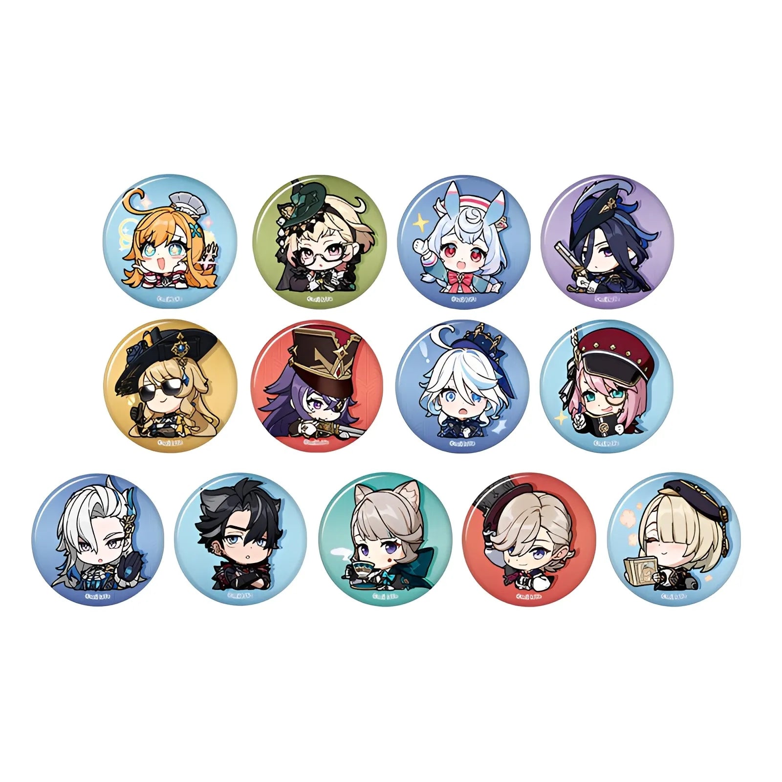 genshin impact fontaine characters q version emoji badges group display