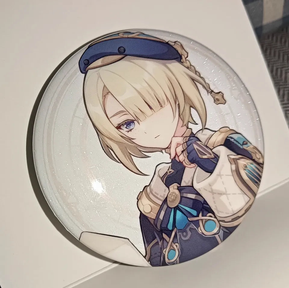 Genshin Impact Game Art Exhibition Collection – Pins Standees File Folders