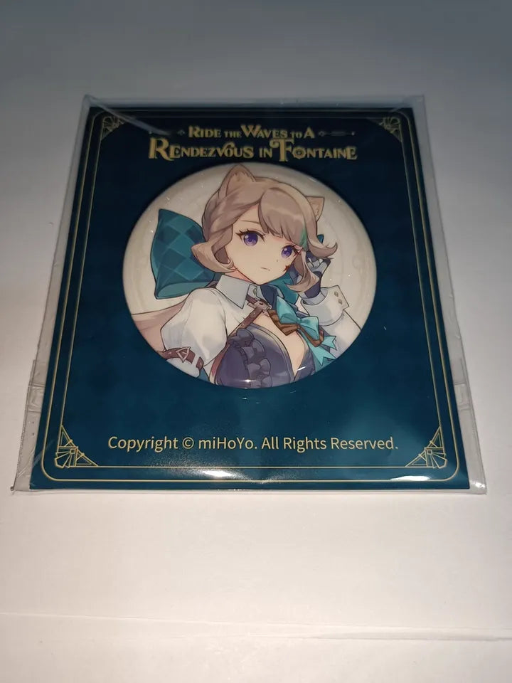 Genshin Impact Game Art Exhibition Collection – Pins Standees File Folders