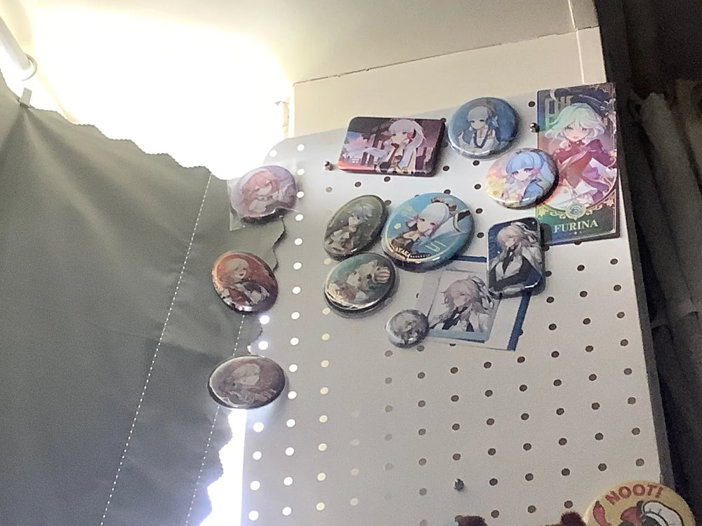 Genshin Impact Moment of Fragrant Whispers Badges & Acrylic Art Tiles