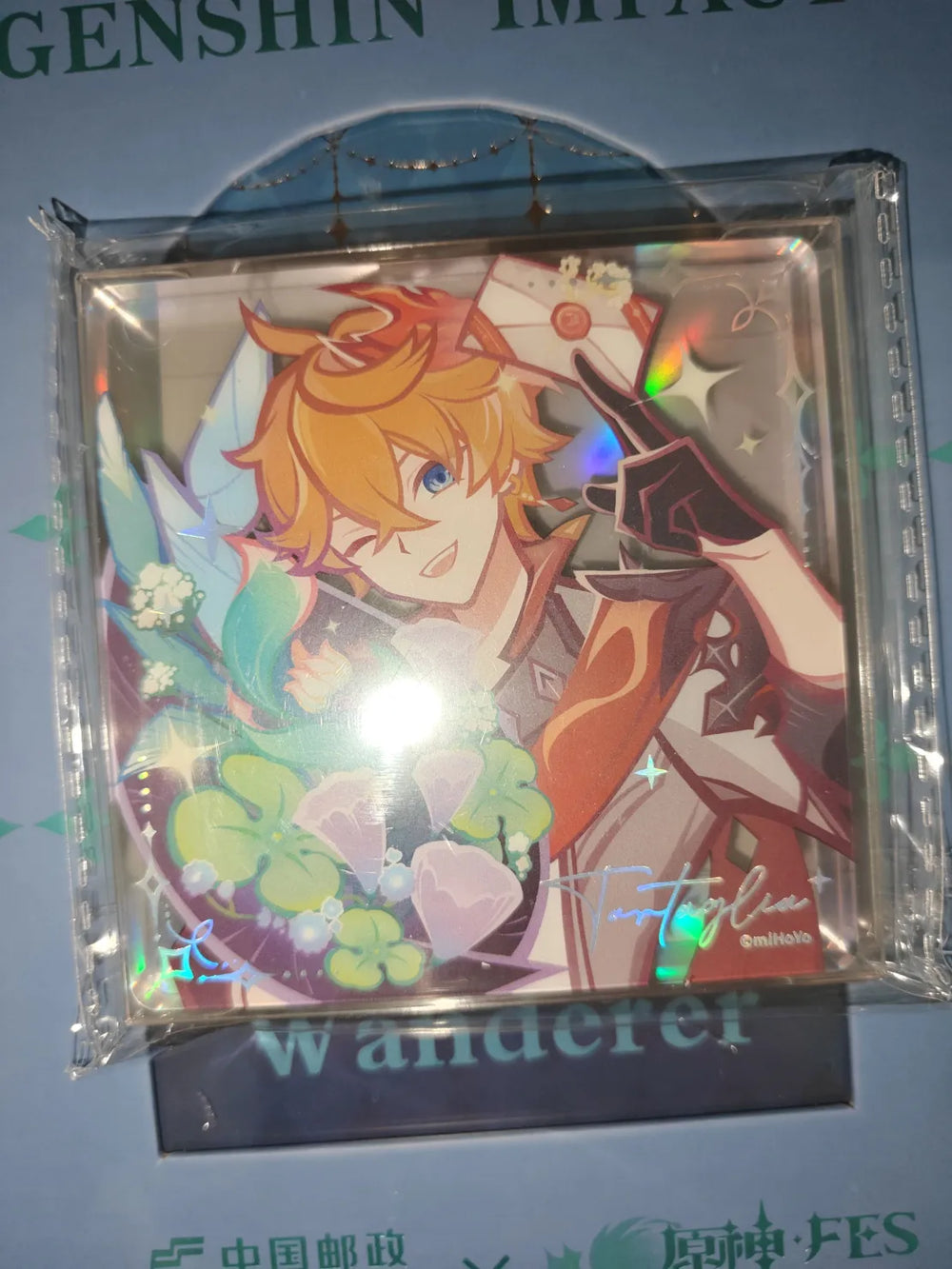Genshin Impact Moment of Fragrant Whispers Badges & Acrylic Art Tiles
