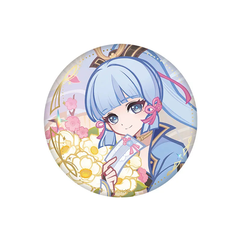 Genshin Impact Moment of Fragrant Whispers Kamisato Ayaka character badge