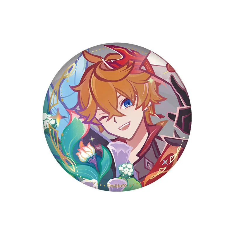 Genshin Impact Moment of Fragrant Whispers Tartaglia character badge