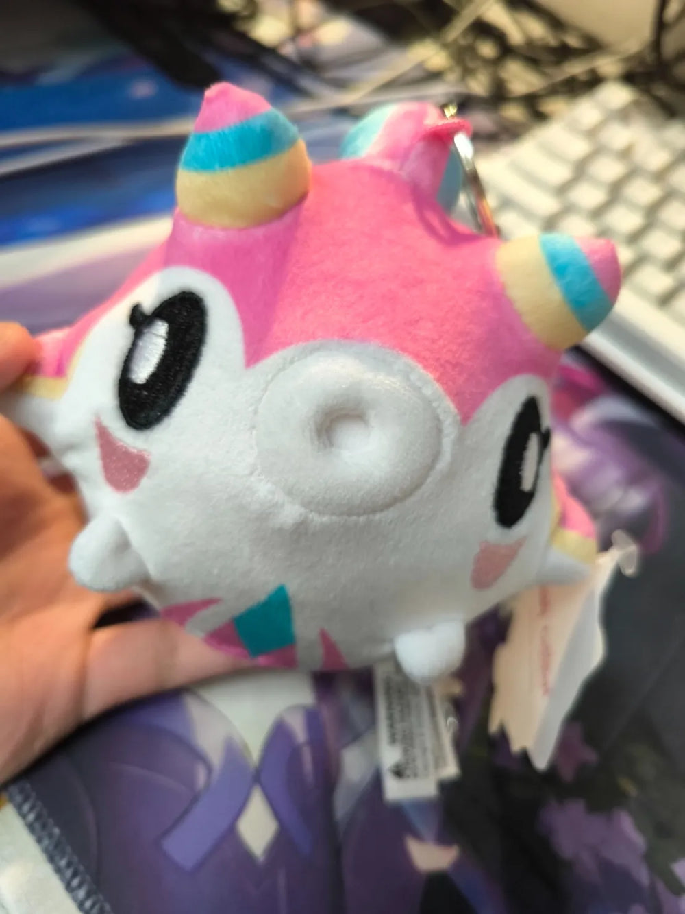 Genshin Impact Porte-clés Peluche Blubberbeast d’Eau Douce Mualani
