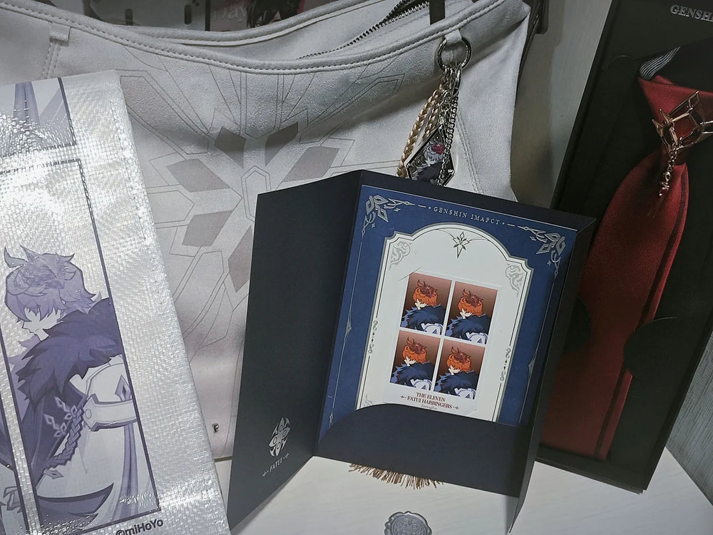 Genshin Impact Frost and Flame Series Crossbody Bag