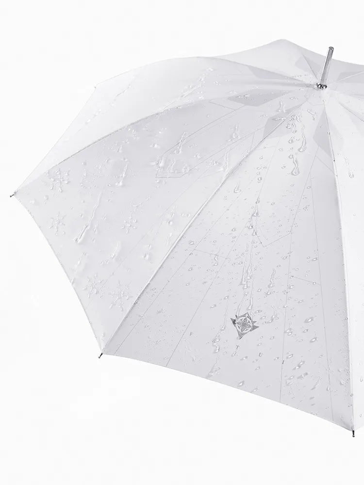 Genshin White Long Umbrella