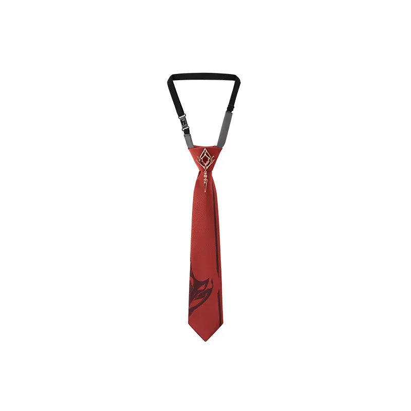 Genshin Impact Frost and Flame Series Tartaglia Tie