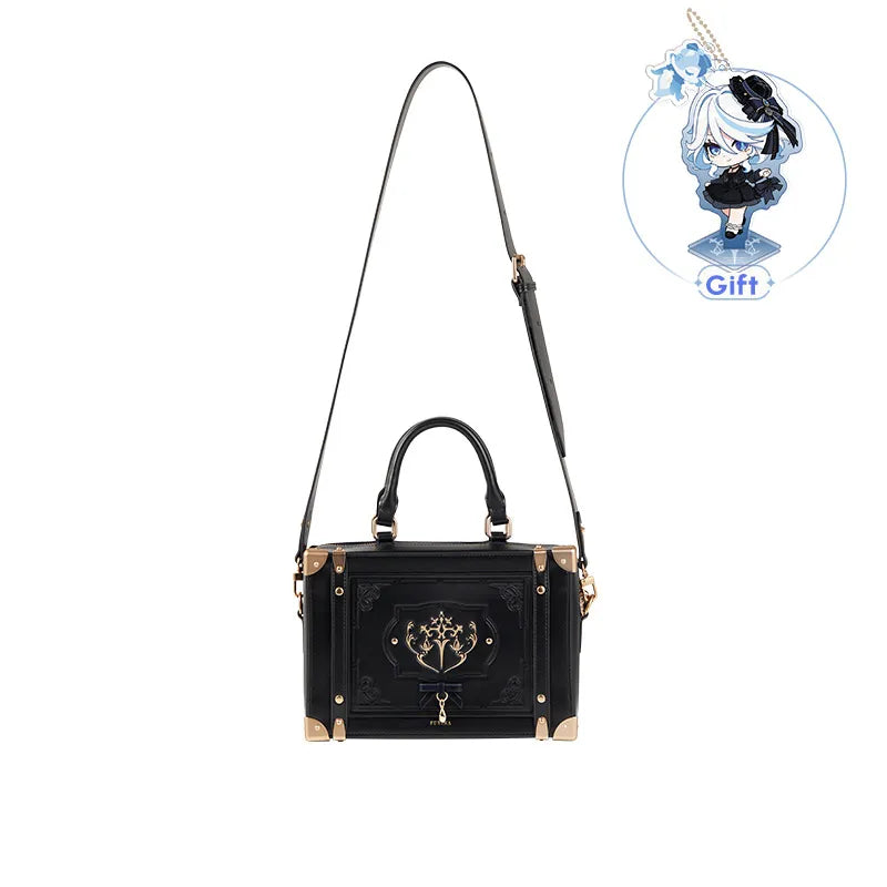 Genshin Impact Furina Black Ita Baguette Bag
