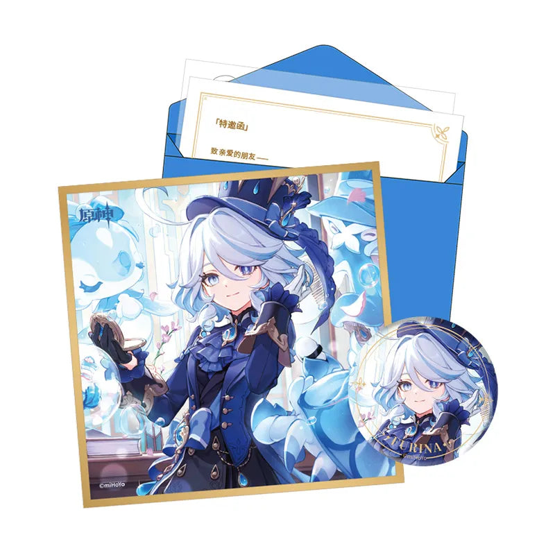 Genshin Impact Furina Day of Destiny Series Fontaine Gift Box Set