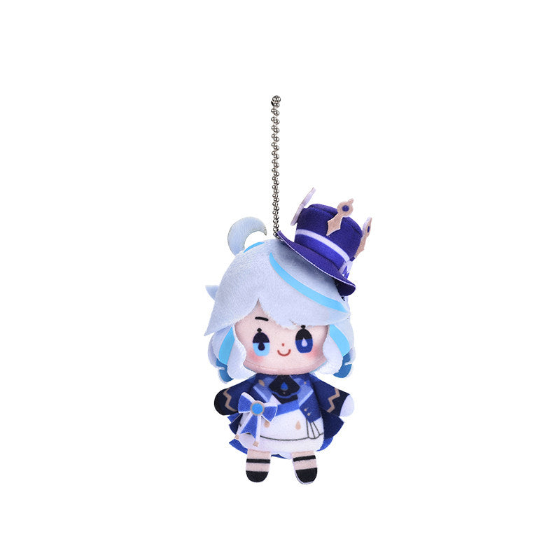 Genshin Impact Furina plush finger puppet keychain Fated Day series soft collectible