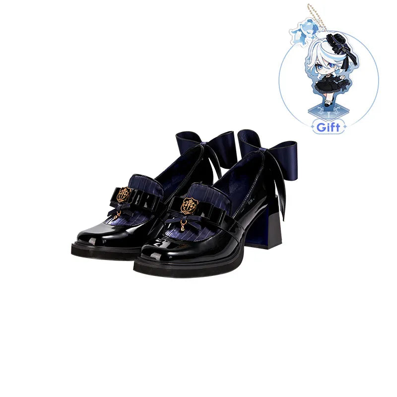Genshin Impact Furina Themed Impression Series Mid Heel Loafers product image