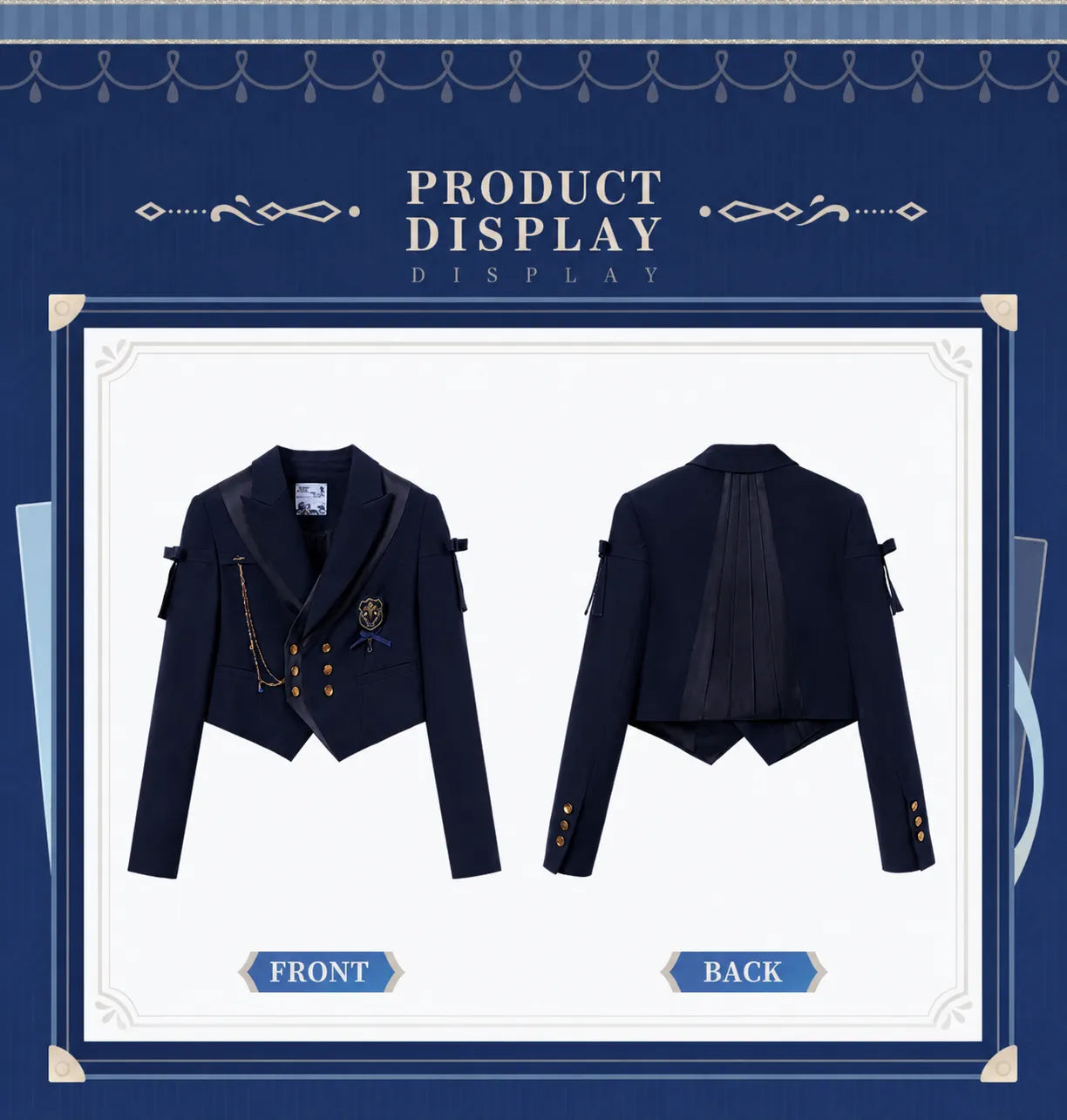Furina themed impression series apparel collection detail