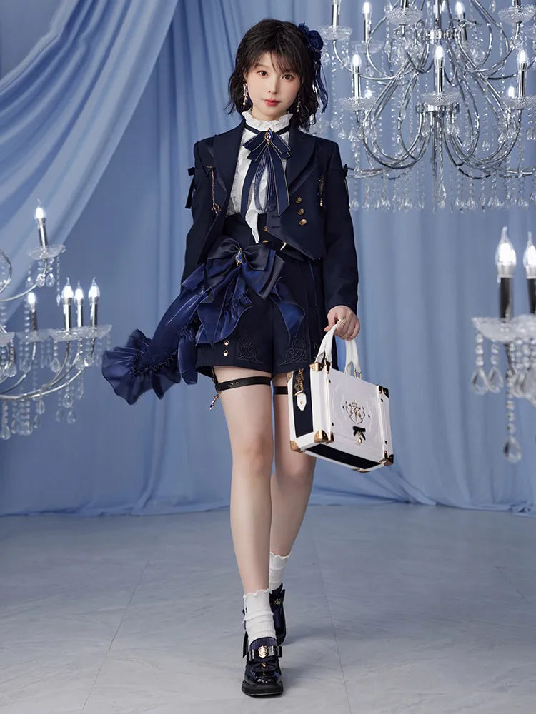 Furina themed outfit jacket inspired by Fontaine elegance