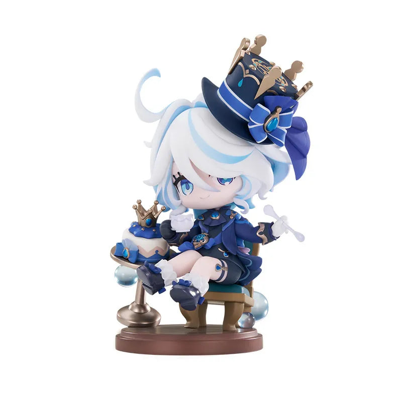 Genshin Impact Furina Sweet Afternoon Chibi Figure on white background