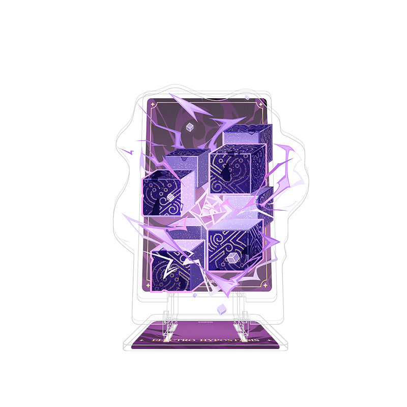 Genshin Impact Genius Invokation TCG acrylic phone stand Electro Hypostasis enemy display