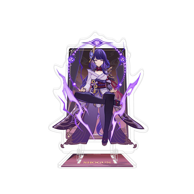 Genshin Impact Genius Invokation TCG acrylic phone stand Raiden Shogun character display