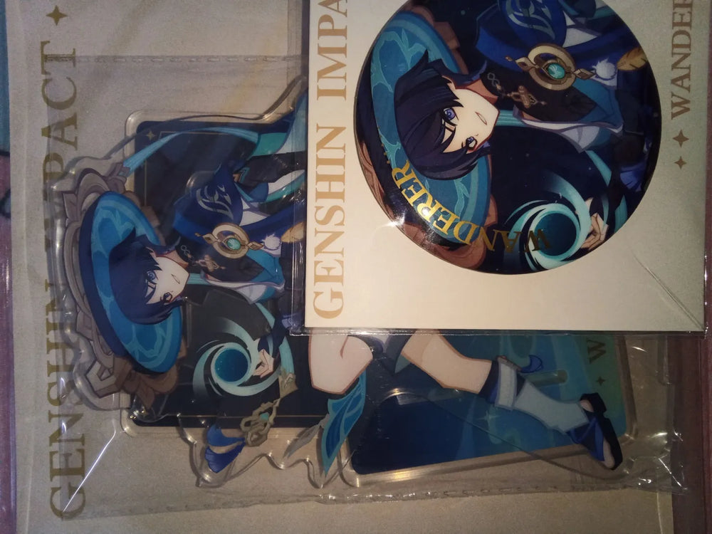 Genshin Impact Genius Invokation TCG Acrylic Phone Stand Series