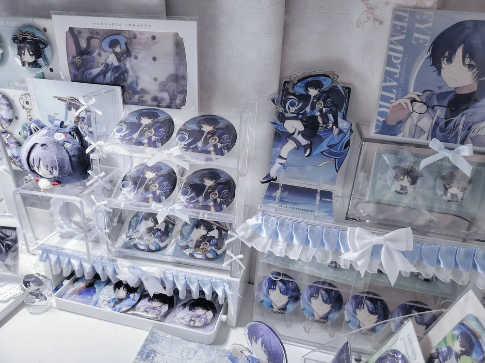 Genshin Impact Genius Invokation TCG Acrylic Phone Stand Series
