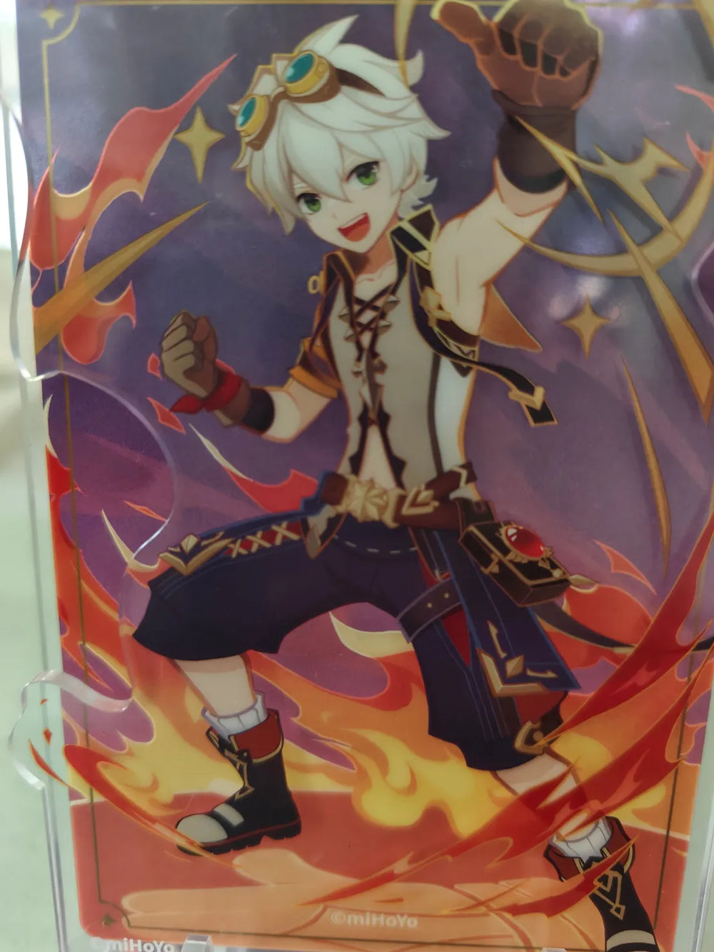 Genshin Impact Genius Invokation TCG Acrylic Phone Stand Series