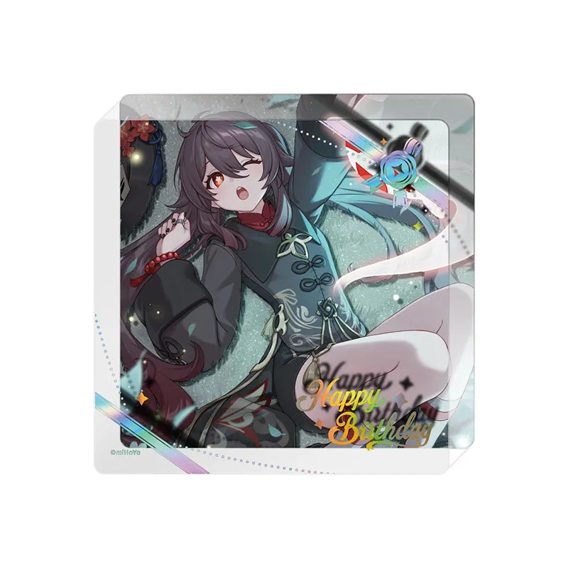 Genshin Impact Hu Tao Day of Destiny Series Character Acrylic Coaster