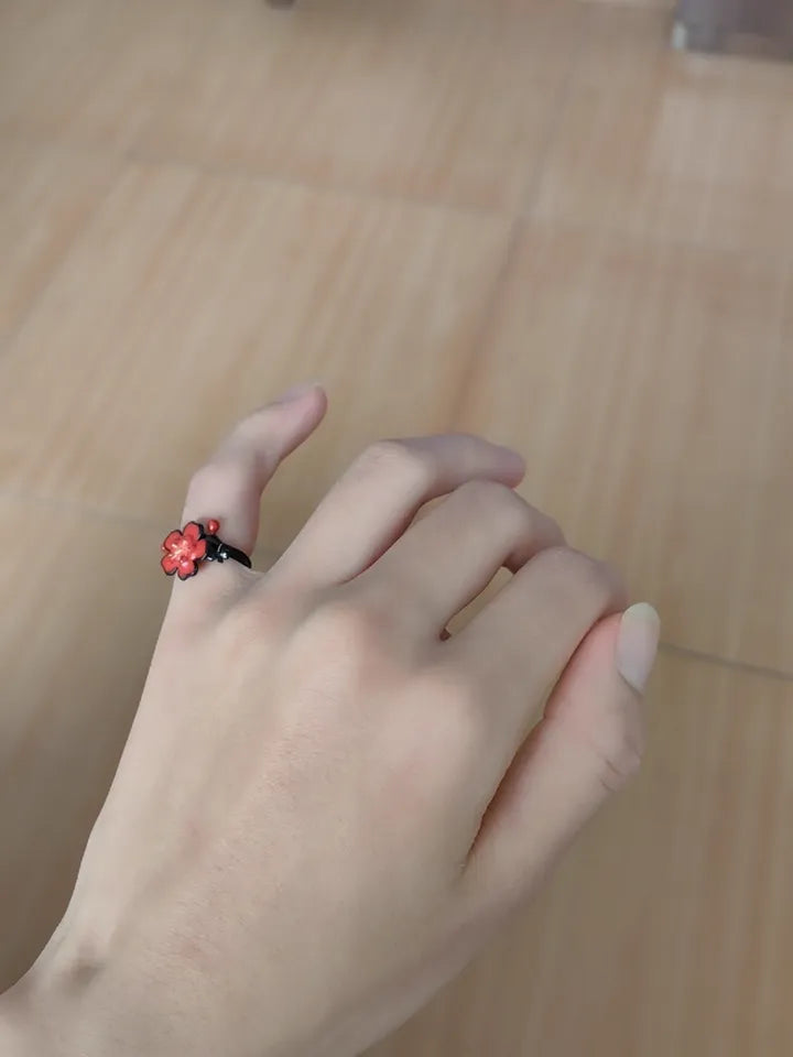 Genshin Impact Hu Tao Themed Imprint Series Ring