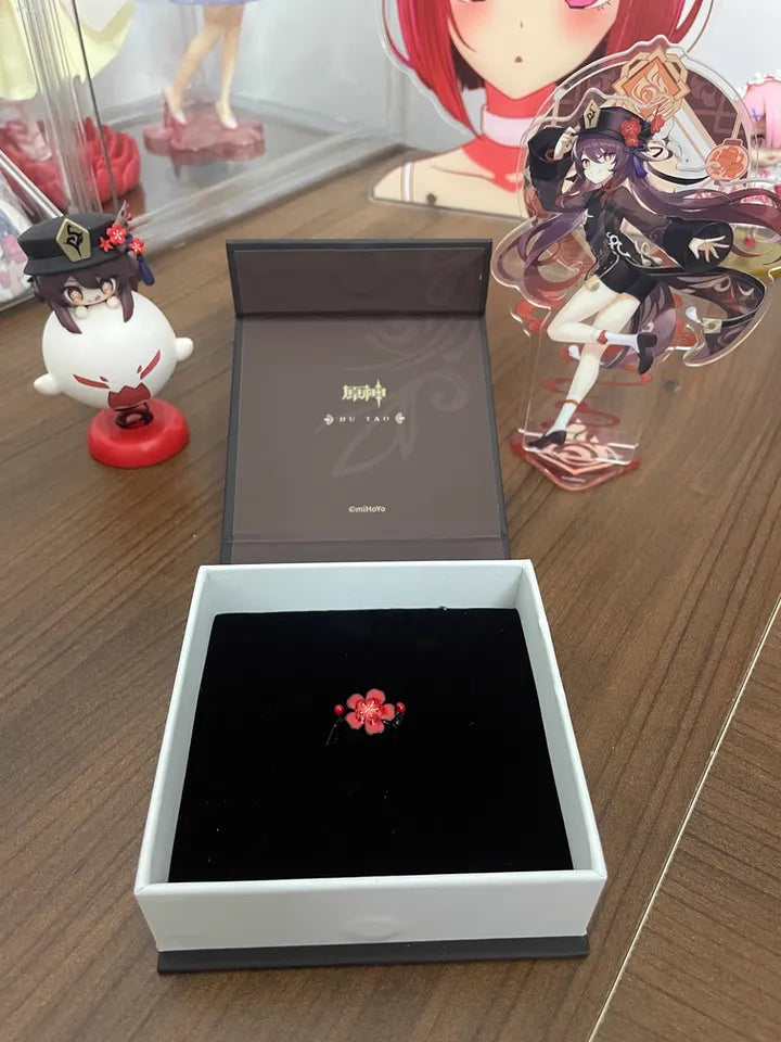 Genshin Impact Hu Tao Themed Imprint Series Ring