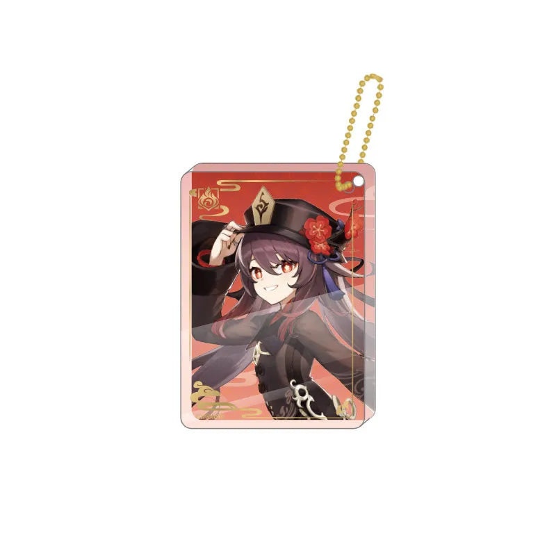 Genshin Impact Hu Tao thick acrylic keychain