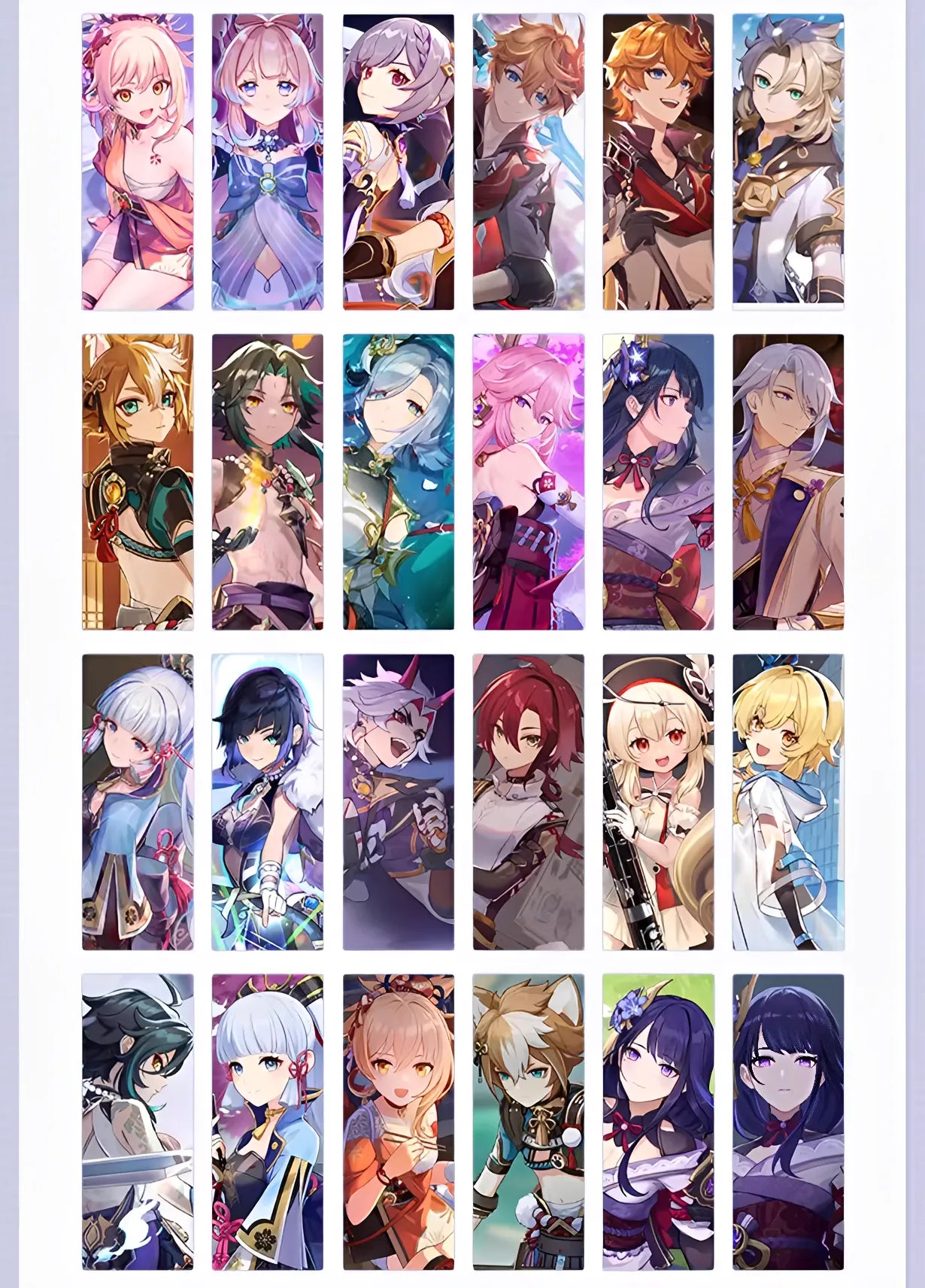 Genshin Impact Illustration Collection Vol.2 book size display held in hand