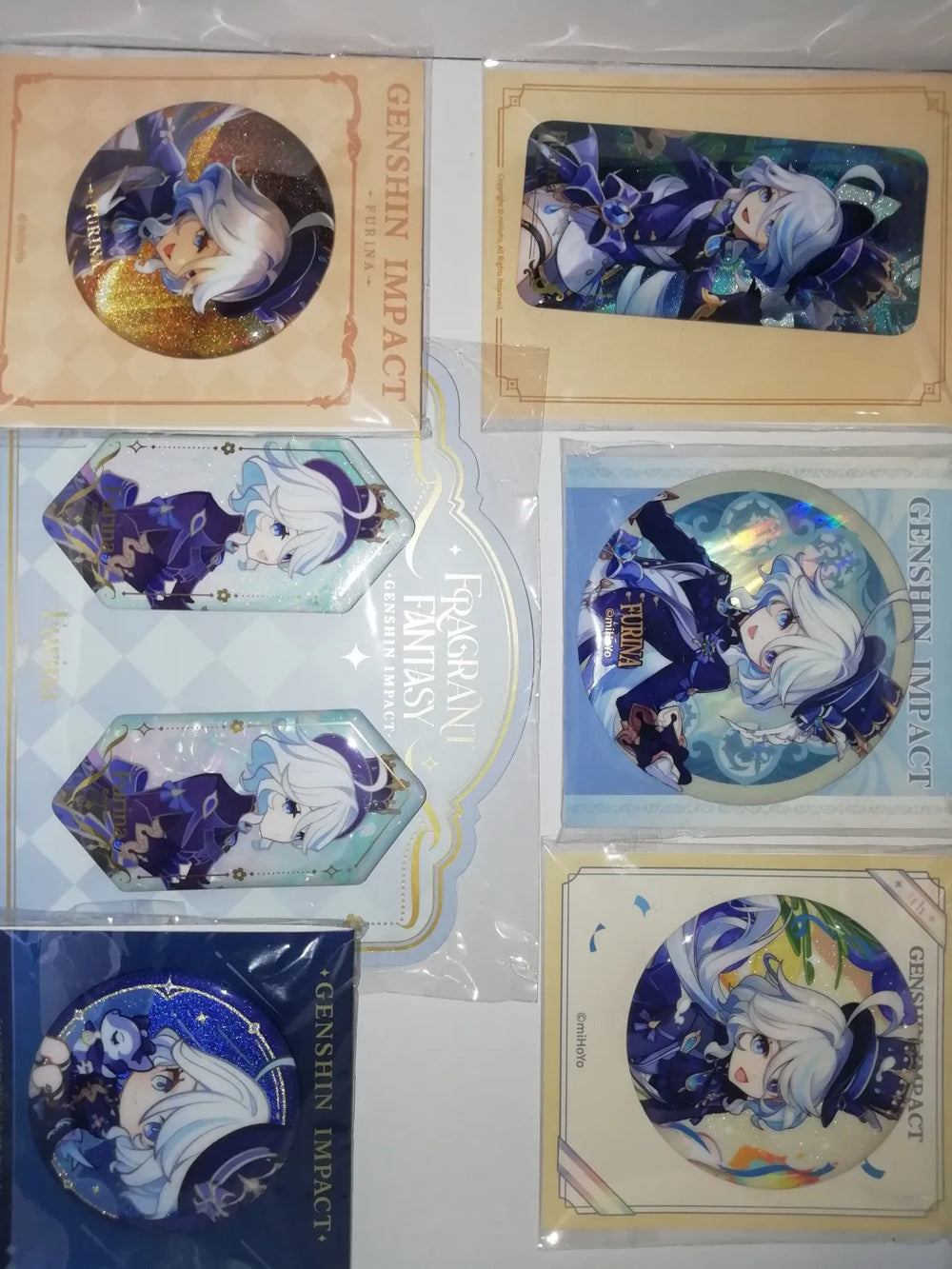 Coleção de Merchandise de Personagens Genshin Impact Imaginarum Series