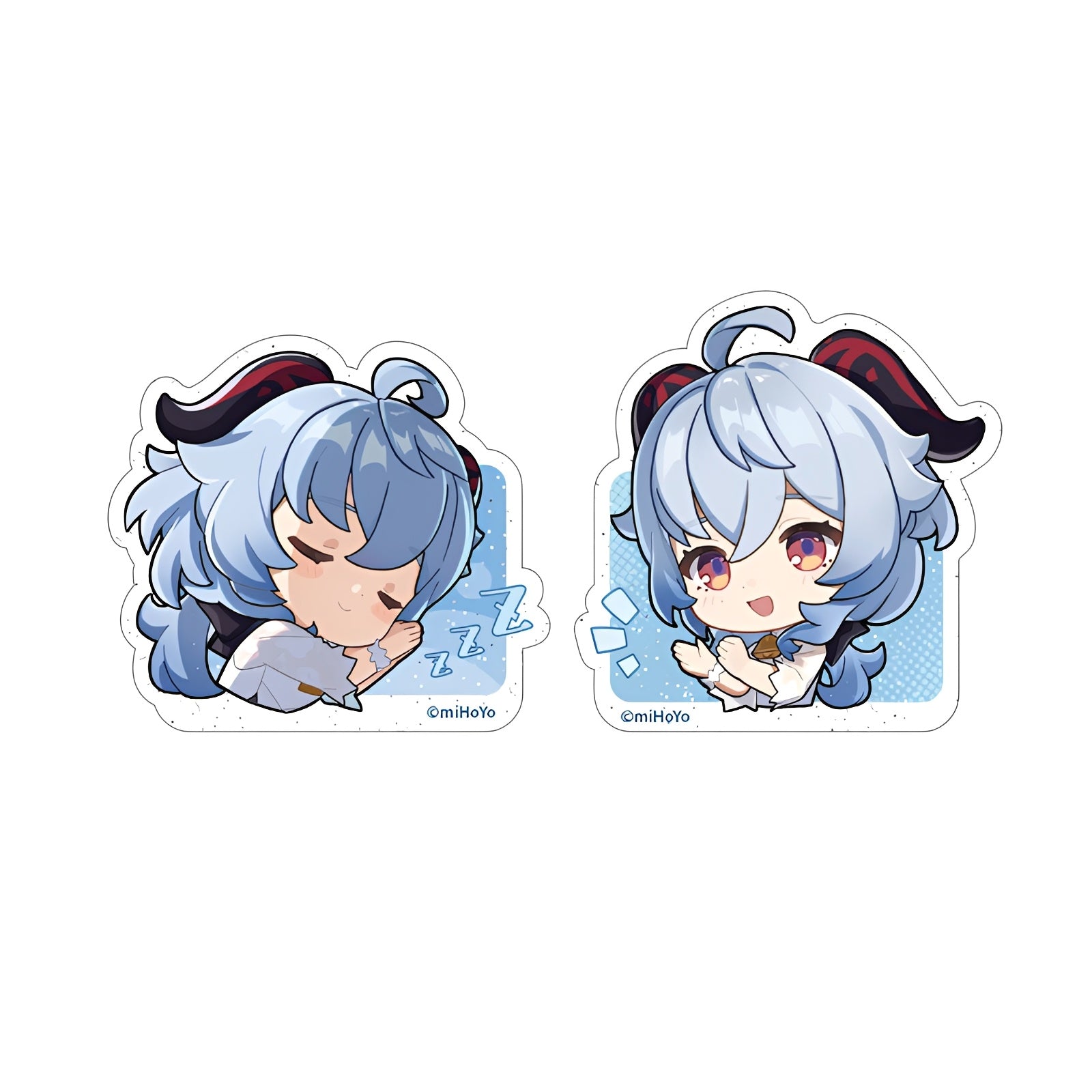 Genshin Impact Joyful Hearts series Ganyu acrylic memo clip chibi character design