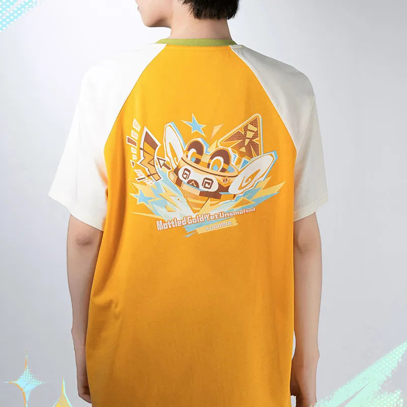 Genshin Impact Kachina Casual Short Sleeve T Shirt Display
