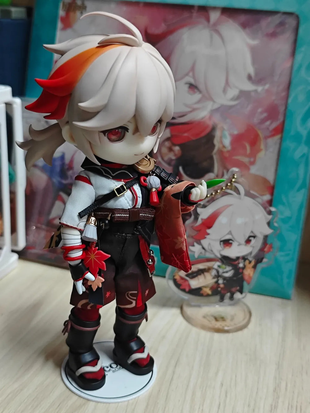 Genshin Impact Kaedehara Kazuha Figurine Articulée Interchangeable